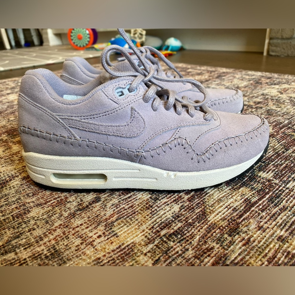 Nike Air Max One Premium Woven Purple Women’s Sneakers